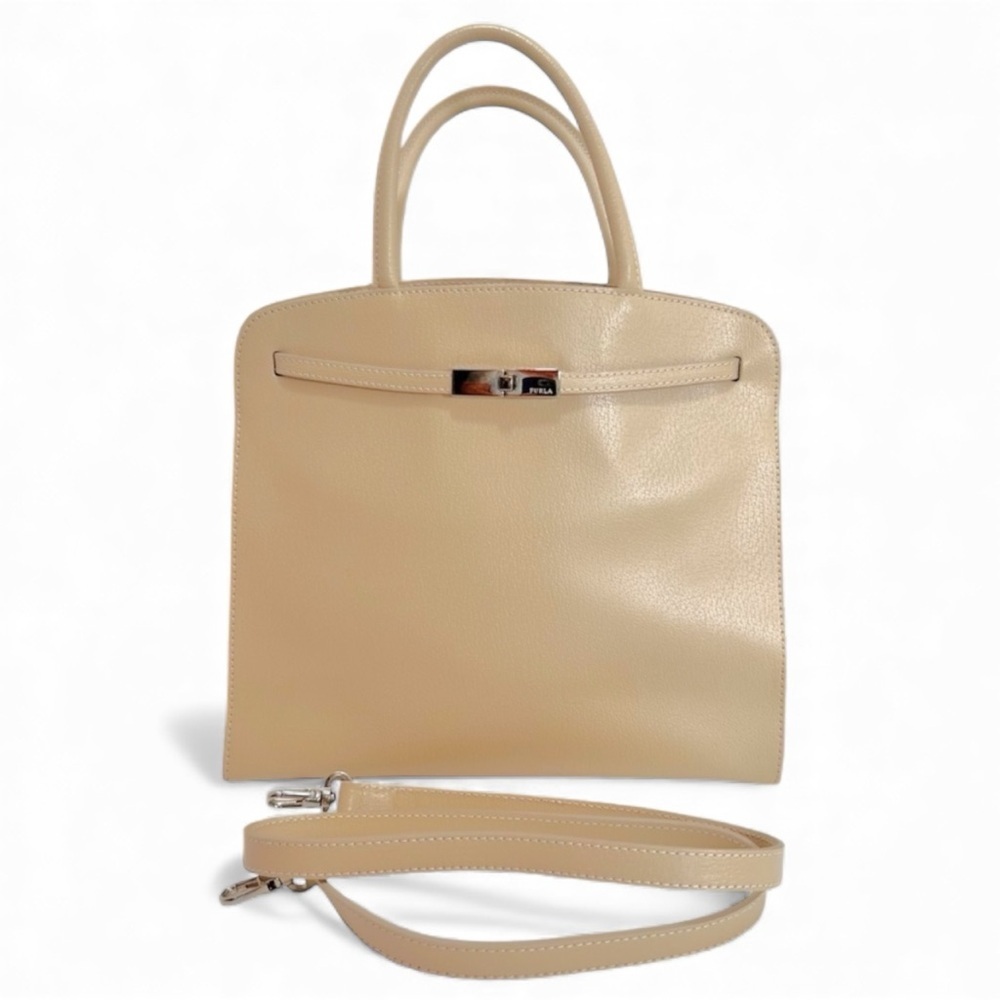 FURLA Italy Leather Shoulder | Crossbody Tote Bag